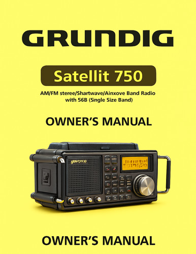 Grundig satellit 750 - grundig,