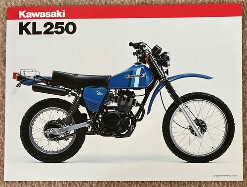 Kawasaki kl250 motorcycle - kl250,