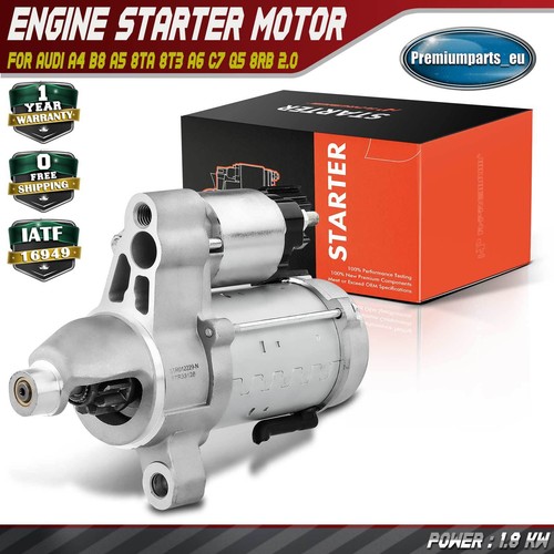 Starter motor for - motor, audi