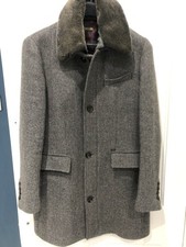 Zara. Mens Wool Overcoat long