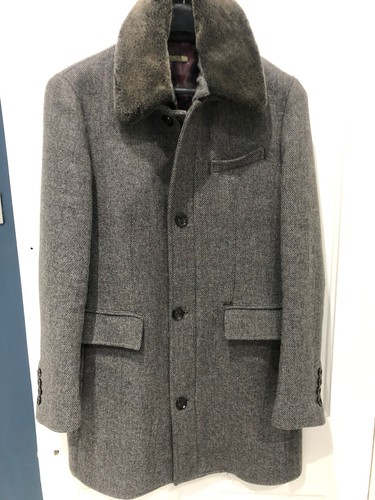 Zara mens wool overcoat long - zara.,
