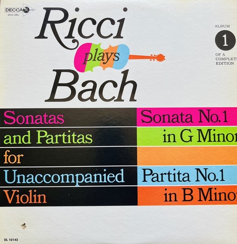 Ruggiero ricci plays - plays, 1967