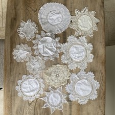 Vintage Lace Doilies Mixed Lot
