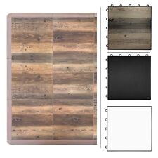 Dance Floor 12ft x 12ft Portable Floor Party Wedding Event Flooring Wood Effect