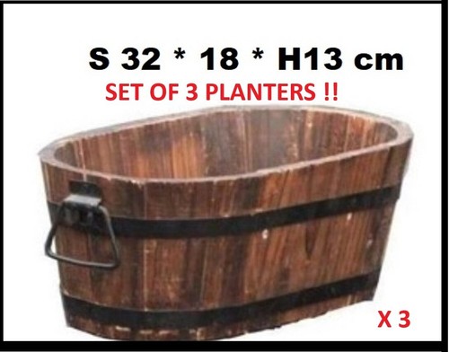 Set 2 oval burnt - 3,