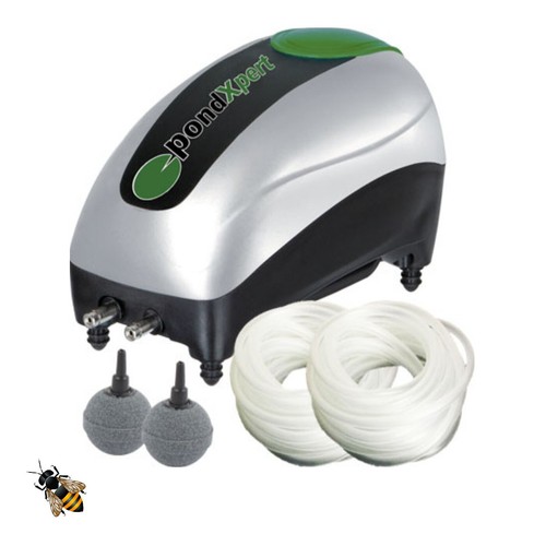 Garden pond air pump kit - pond,