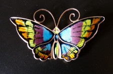 Sterling Silver Enamel Large