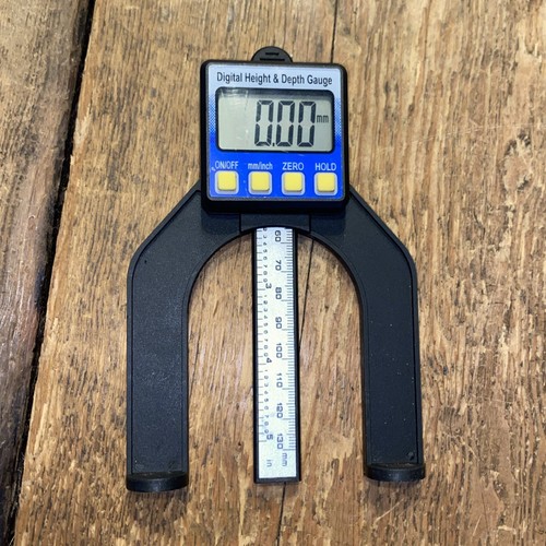 Digital height depth gauge - height, &