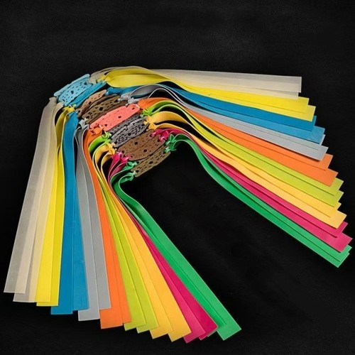 Flat elastic rubber bands - flat,