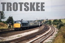 35mm Slide BR British Railways Diesel Loco Class 45 45143 Clay Cross 1982 Orig