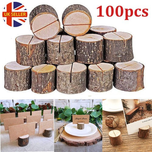 100 pack wooden table name - 100,
