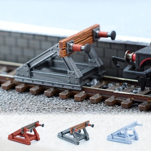 Model railway buffer - stop,
