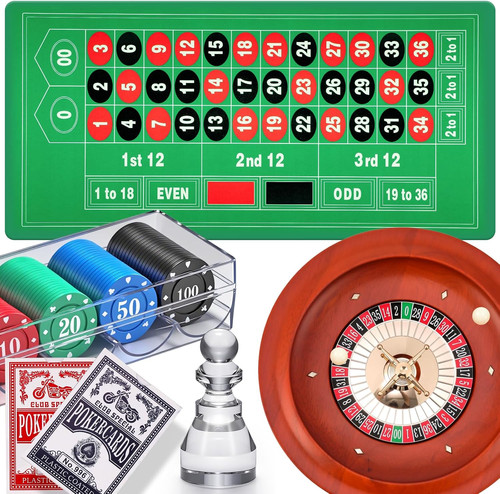 Roulette wheel set - 11",