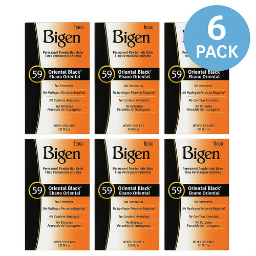 Bigen oriental black - oriental, powder