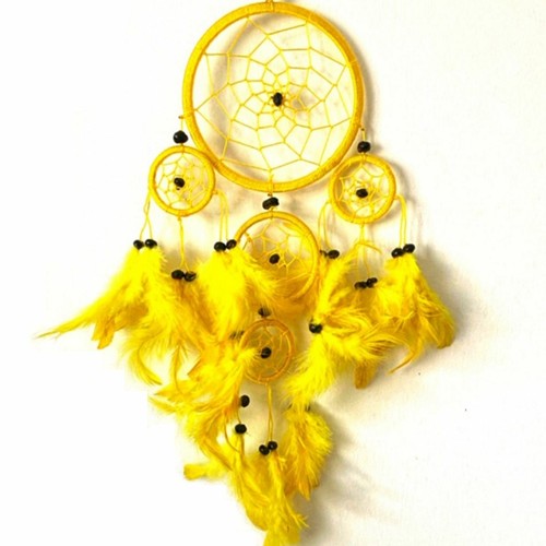 Dream catcher yellow gold - yellow,