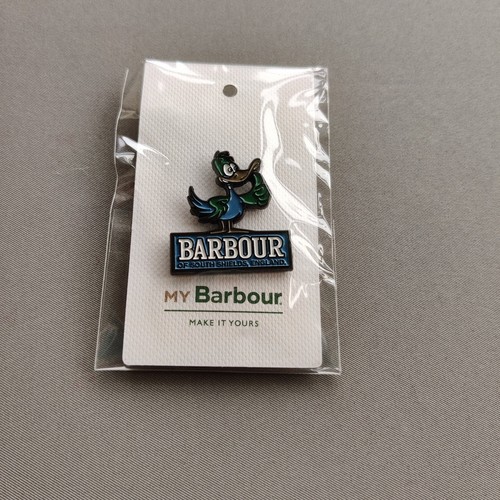 Barbour enamel lapel pin - pin, ✔