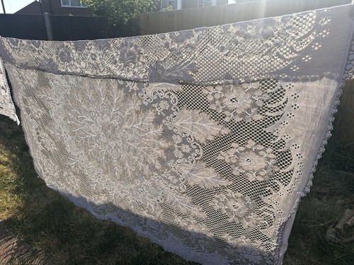 Vintage cream lace - vintage,