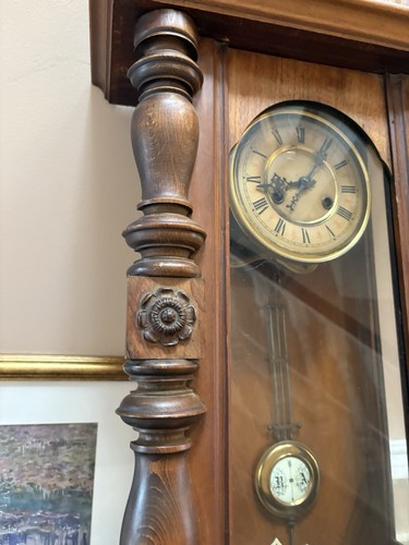 Vienna regulator clock glass - regulator,