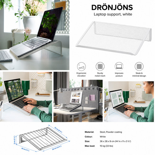 Ikea drönjöns laptop stand - ikea,
