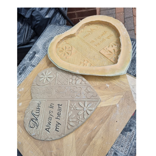 Heart shaped memorial - heart-shaped,