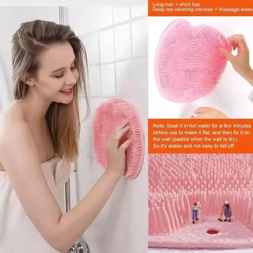 Shower foot scrubber mat - shower,
