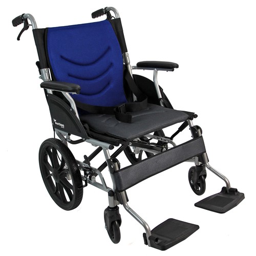Aluminium wheelchair - aluminium,