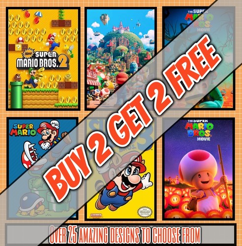 Mario bros movie video game - &,