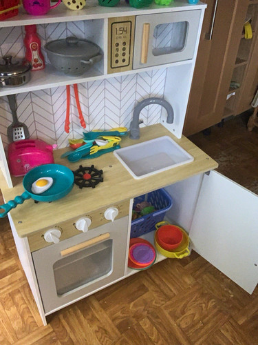 Wooden kids play - kids, set
