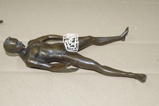 Super Bronze Man Gay Nude Figurine Erotica 20cm 0.6Kg Bronze Act