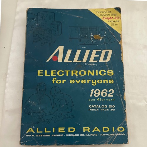 Allied radio electronics - radio,