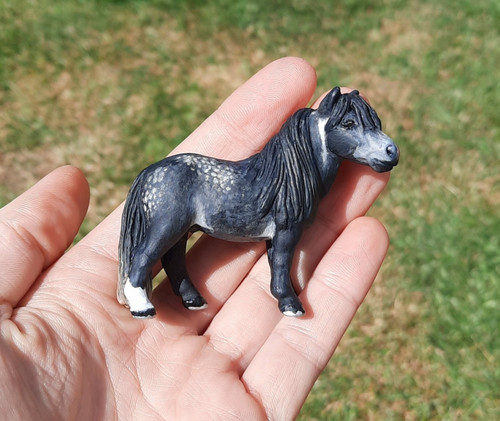 Custom repainted schleich - custom,