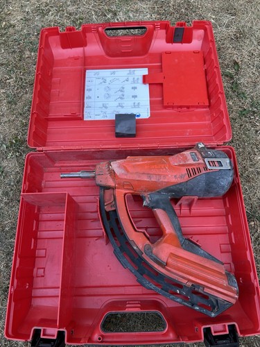 Hilti gx120 nailgun with case - nailgun,