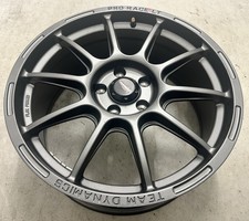 X1 single 18” Team Dynamics Pro Race LT 18x8" 5x112 PCD ET+35 GunMet Alloy Wheel