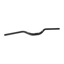 JXR Black 80mm Rise Handlebars