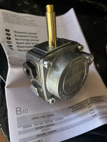 Riello b10 oil - riello, pump
