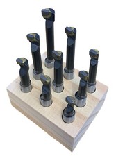 BORING HEAD BAR SET 9PC 8MM SHANK SET BORING HEAD TOOLS RDGTOOLS