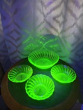 Art Deco Bagley Carnival Green