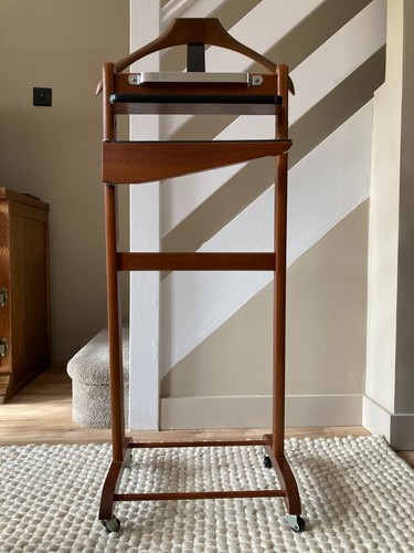 Vintage wooden valet stand