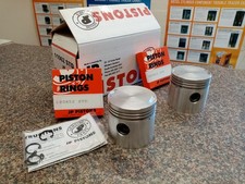 BSA A10 650cc Golden Flash 7.25-1 Piston SET 1950-62 STD/20/30/40/60/80" stocked
