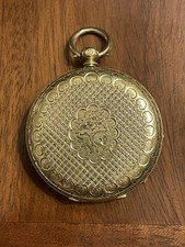 Late 19th Century 18ct Gold Open Face Pocket Watch