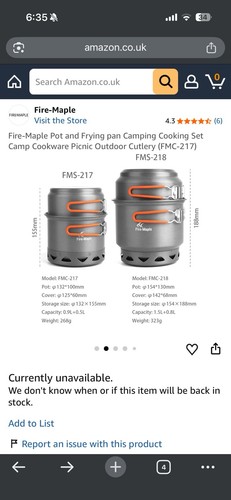 Fire maple fms - fms-x1, portable