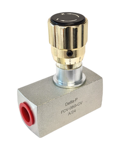 Hydraulic flow control valve - control, /
