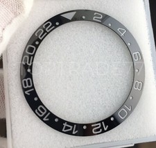 BLACK Ceramic Bezel Insert For