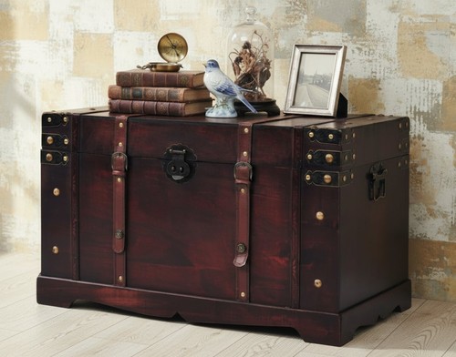 Vintage storage chest retro - chest,