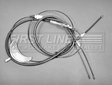 Parking brake cable pull - cable, fits
