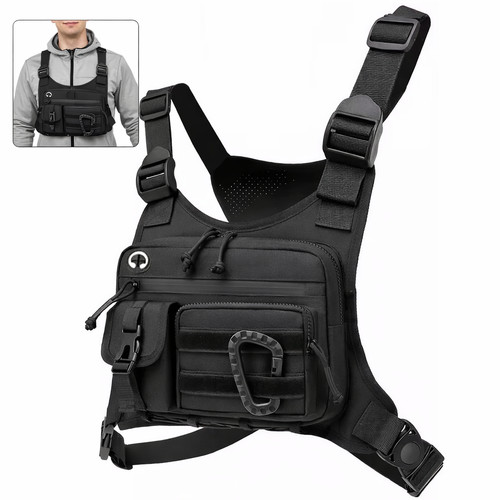 Tactical chest bag vest - tactical,