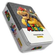Super Mario It'S-A Me Mario! Sticker Collection Collector Tin- Grey Bowser