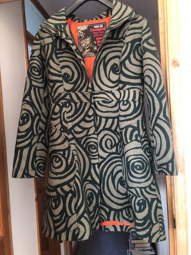 Vintage desigual coat with - coat,,