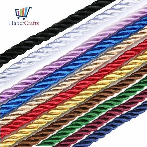 Metallic rope twisted cord - metallic,