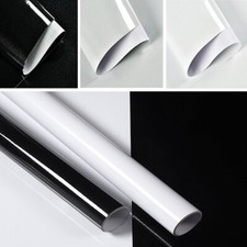 Self Adhesive Kitchen Worktop Cover Vinyl Cupboard Furniture Cover Sticker Matte